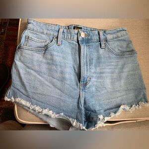 Lee Blue High-Rise Denim Shorts